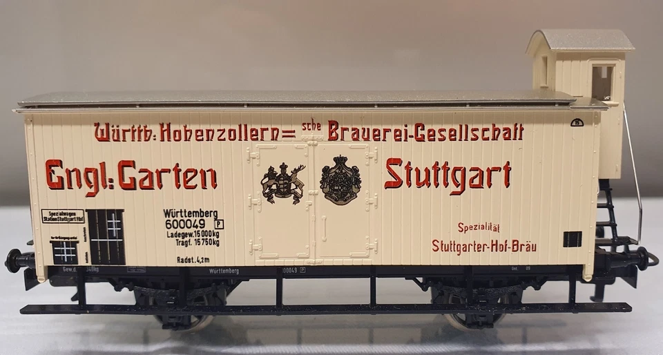 Bierwagen Engl. Garten Stuttgart Märklin 4677
