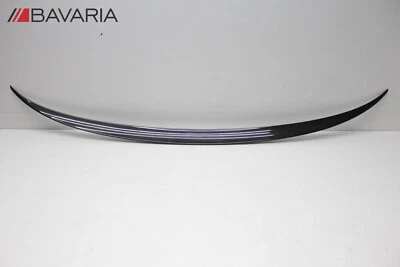 ✅10-17 BMW M5 535 520 525 530 550 F10 REAR TAILGATE TRUNK LID SPOILER -M- OEM Foto 1 de 4