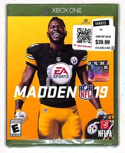 Madden NFL 19 Xbox One - Brandneu & Factory Sealed - Bild 1 von 2