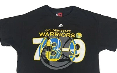 Majestic Golden State Warriors футболка запись сезона 73-9 список на спине размер M - Изображение 1 из 4