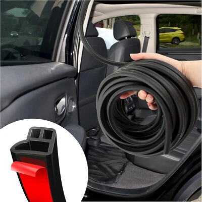 32FT L-Shape For Volkswagen Car SUV Door Sealing Strip Weather Edge Molding Trim - Image 1 of 4