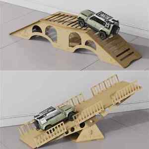 Simulated Seesaw Bridge Obstacle for SCX24 AX24 TRX4M FCX24 1/18 1/24 RC Crawer