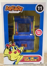 Mini Arcade Classics Ms Pac-Man Arcade Style Joystick Fun Kids