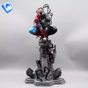 Action Figure Marvel Venom Symbiote Spiderma 38cm STATUA DA COLLEZIONE Supereroi - Bild 1 von 16