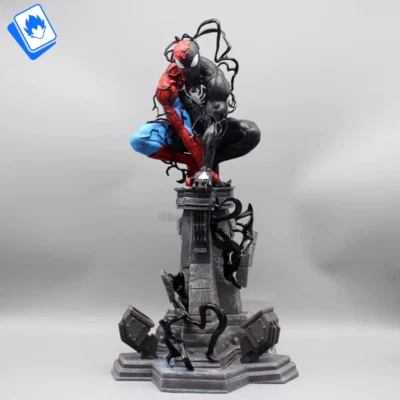 Action Figure Marvel Venom Symbiote Spiderma 38cm STATUA DA COLLEZIONE Supereroi - Immagine 1 di 4