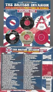 BRITISH INVASION-HITS & RARITIES IN STEREO V.1-2 CDS-61 CUTS - Picture 1 of 2