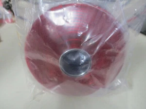 HARLEY FLH FXRT FLST 1983-2013 LENTES DE SEÑAL DE GIRO ROJA CON PUNTOS AZULES INSTALADOS JUEGO DE 2 - Imagen 1 de 3