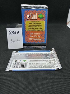 2000 UPPERDECK MLB E-CARDS Sealed pack