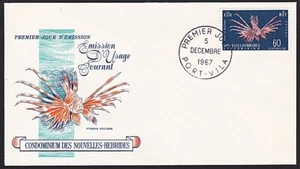 NEW HEBRIDES 1963 60c Fish FDC - Vila pmk..................................68407 - Picture 1 of 1