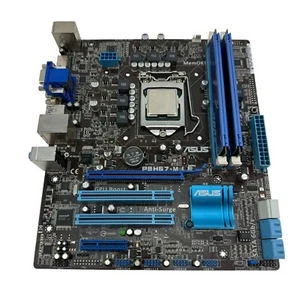 Asus P8H67-M LE LGA 1155 H67 Motherboard + i5 2500 3.3GHZ CPU + 8GB DDR3 RAM - Picture 1 of 9