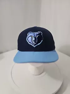 New Era Memphis Grizzlies 9Fifty Snap Back Blu Navy Usato NBA - Foto 1 di 11