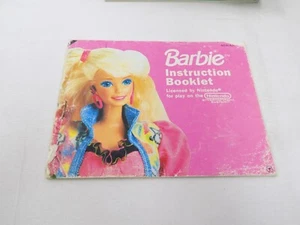 Nintendo Entertainment System NES Barbie Instruction Manual Only - Picture 1 of 1