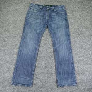 Rock and Roll Cowboy Jeans Mens 38x34 Blue Denim Pistol Regular Straight Leg - Picture 1 of 11