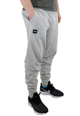Under Armour Men's Rival Fleece Joggers 1357128 Loose Fit Tapered Sweatpants - Image 1 of 3