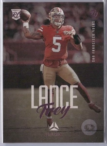 Trey Lance Rookie RC 2021 Panini Chronicles Luminance Update Pink #204 49ers - Picture 1 of 2