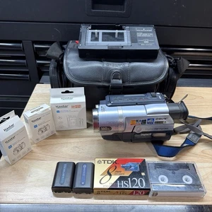 Sony Handycam DCR-TRV140 Digital 8 Camcorder mit Nightshot getestet & funktioniert - Bild 1 von 13