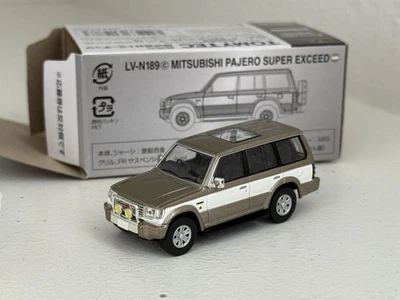 Tomica Limited винтажный LV-N189c Mitsubishi Pajero Super Exceed серебро/золото - Изображение 1 из 3