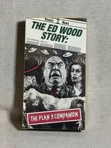 Flying Saucers Over Hollywood VHS, Plan 9 Companion, Rare, Horror, Ed Wood - Picture 1 of 3