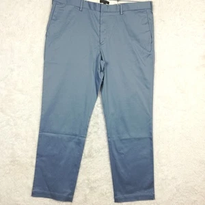 Banana Republic Mens Pants Rapid Movement Chino Emerson Straight Blue 42x34 New - Picture 1 of 11