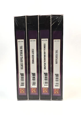 The History Channel Modern Marvels 9/11 VHS Box Set (2001) – A&E, Sealed 4 Tapes - Image 1 of 4