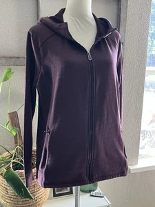 Kuhl Mova Hoodie Jacket Womens Purple Full Zip Stretch Outdoors Hiking - Picture 1 of 8