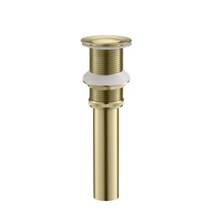 Bathroom Sink Pop Up Drain Without Overflow | Lavatory Vanity Drain Stopper f... - Picture 1 of 9