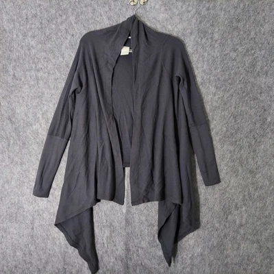 Splendid Cardigan M L Lagenlook Waffle Knit Shawl Modal Supima Causal Preppy - Image 1 of 4