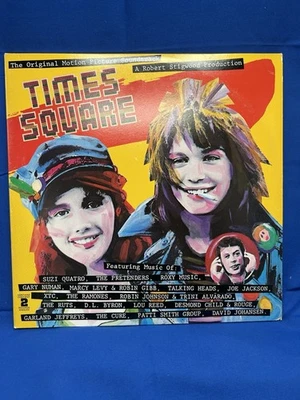Times Square Soundtrack 2 Vinyl Lp Record Album Ramones Patti Smith The Ruts Cur - Image 1 of 4