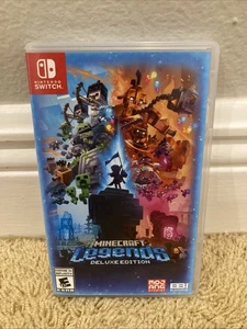 Minecraft Legends Edición Deluxe Nintendo Switch / Estuche Auténtico SOLO SIN JUEGO - Imagen 1 de 4