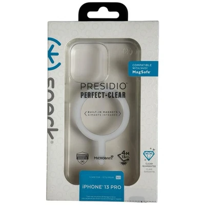 Speck - Presidio Perfect- with MagSafe Hard Shell Case for iPhone 13 Pro - Clear - Image 1 of 4