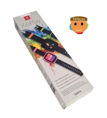 XPLORA X6 Play Kinder Smartwatch - Schwarz **Versiegelt**