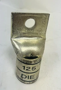 ABB THOMAS & BETTS MODEL NO. 54128 COPPER ONE-HOLE LUG 1000 MCM 5/8" BOLT - Picture 1 of 16