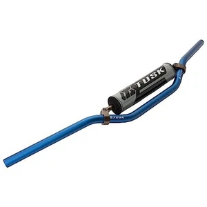 Tusk T-10 Aluminum 7/8" Handlebar YZ High Bend Blue For YAMAHA BW350 Big Wheel - Picture 1 of 8
