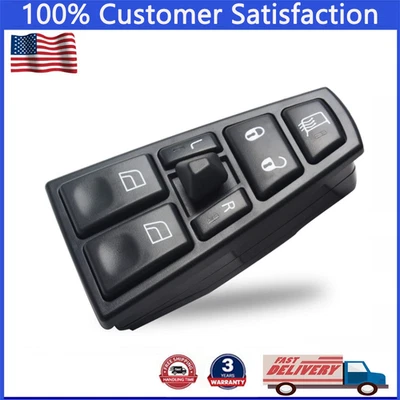 Interruptor de ventana eléctrica lado del conductor para camión Volvo VN VNL VNM 2004-2012 VHD 1-10X Foto 1 de 4