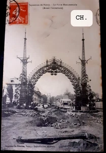 Nr. 804/92 CPA DE NANCY Ausstellung La Porte Monumentale Dep. 54 geschrieben - Bild 1 von 2