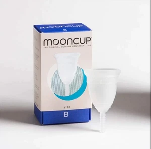Mooncup Silicone Menstrual Cup, Size B - Picture 1 of 1