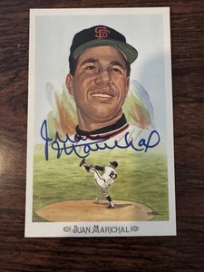 Juan Marichal signierte Perez-Steele Feier Postkarte #29HOF1983Auto06211/10000 - Bild 1 von 2