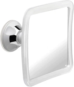 Fogless Shower & Shaving Mirror with Upgraded Suction Mount for Bathroom, anti F - Picture 1 of 12