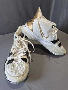 Nike Kyrie 7 Zapatos Para Hombre Talla 10 Blanco Dorado Air Zoom Baloncesto CQ9326-101 - Imagen 1 de 12