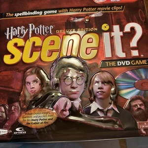 Scene It Harry Potter DVD Trivia Deluxe Tin Edition 2005 Board Game used - Picture 1 of 5