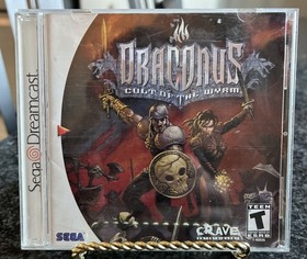 SEGA Dreamcast Draconus: Cult Of The Wyrm w/ Manual Nice!