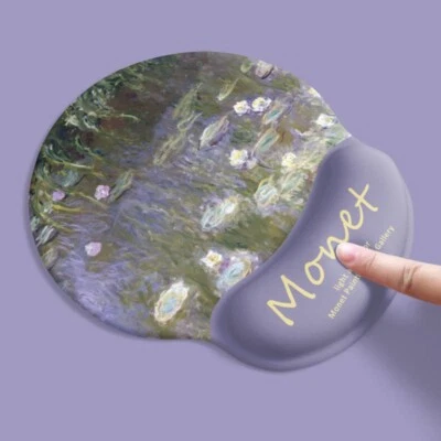 TAPPETINO MOUSE ERGONOMICO TAPPETO CON SUPPORTO POGGIA POLSO POGGIAPOLSO PAD - Immagine 1 di 2