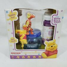 Disneys Winnie the Pooh Hunny Pot Bubble Fun Spill Proof Tigger NEW in Box Rare