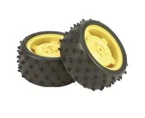 New Tamiya Holiday Buggy, Super Fighter Rear Wheels And Tires 9400239 - Picture 1 of 1