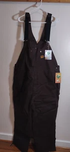 Salopette bavaglino Wells Lamont XXL cotone isolato nuova con etichetta marrone lavoro - Foto 1 di 16