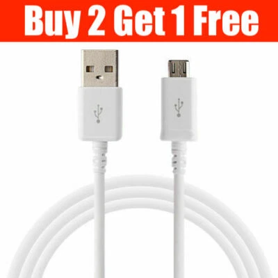 Fast USB Charger Charging Cable for Samsung Galaxy Phone S5 S6 S7 Edge + - Image 1 of 3