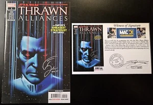 Star Wars: Thrawn Alliances (2024) #1 2ª variante impresa FIRMADA por Timothy Zahn - Imagen 1 de 6