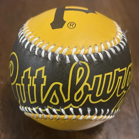 1993 Pittsburgh Pirates Spinneybeck baseball ball real leather MLB Cover
