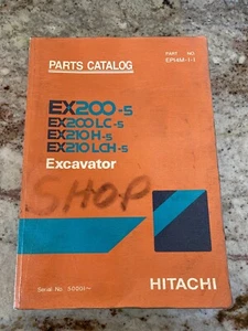 Hitachi EX200 Parts Catalog Service Manual - Picture 1 of 8