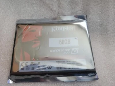 Genuine Kingston SSDNow V300 SV300S37A/60G 2.5" 60GB SSD Solid State Drive 1 day - Image 1 of 3